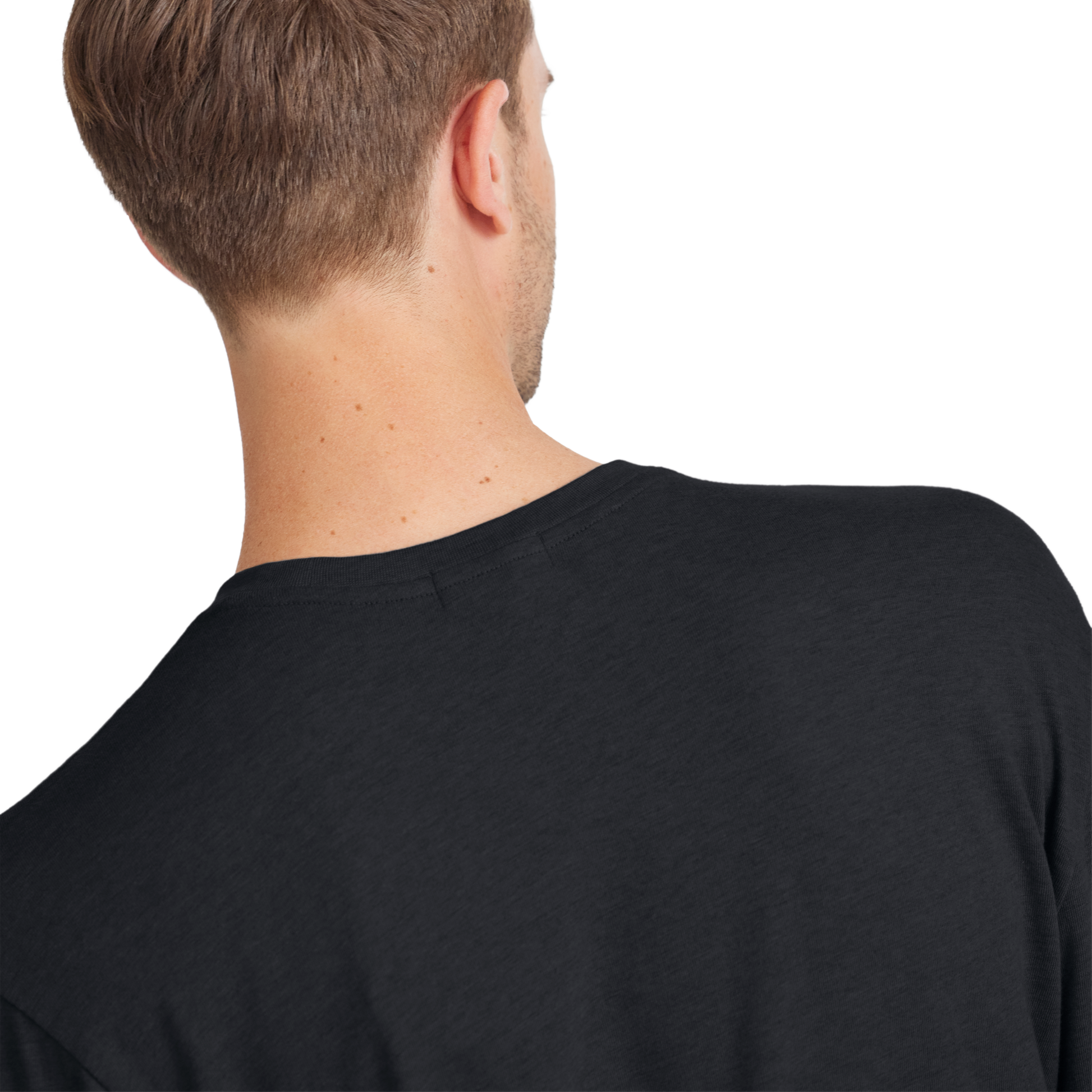 Men's Soft Merino Long Sleeve Tee - True Black - New Edition