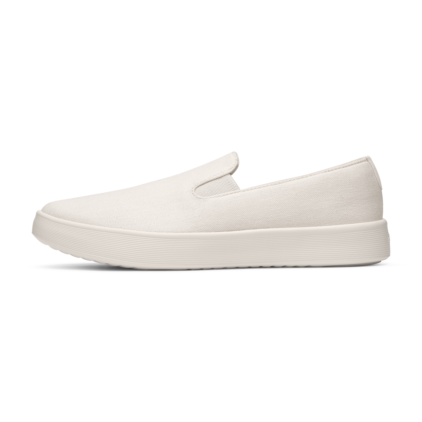 Women's Canvas Cruiser Slip On - Warm White (Natural White Sole)
