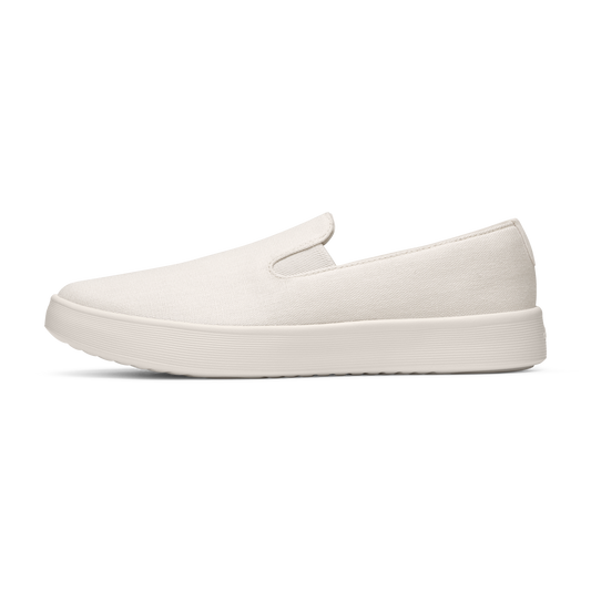 Women's Canvas Cruiser Slip On - Warm White (Natural White Sole)